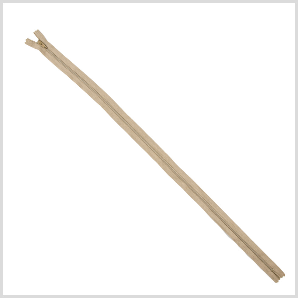 Regular Zipper 24″ by YKK – 896 Dark Khaki Regular Zipper 24″ by YKK – 896 Dark Khaki