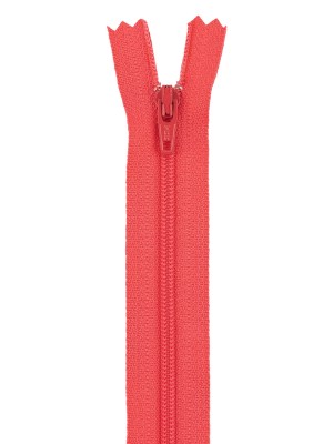 Regular Zipper 9″ by YKK – 517 Hot Coral Regular Zipper 9″ by YKK – 517 Hot Coral
