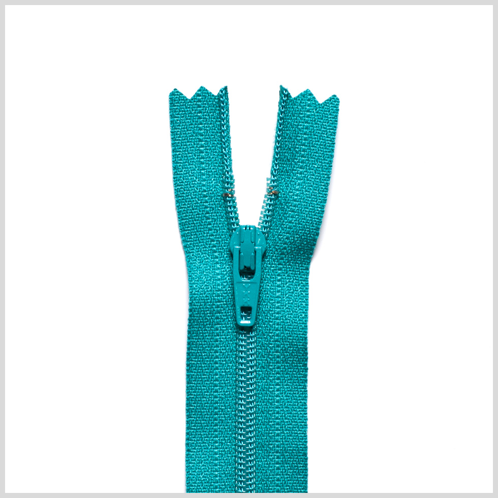 Regular Zipper 9″ by YKK – 539 Turquoise Regular Zipper 9″ by YKK – 539 Turquoise