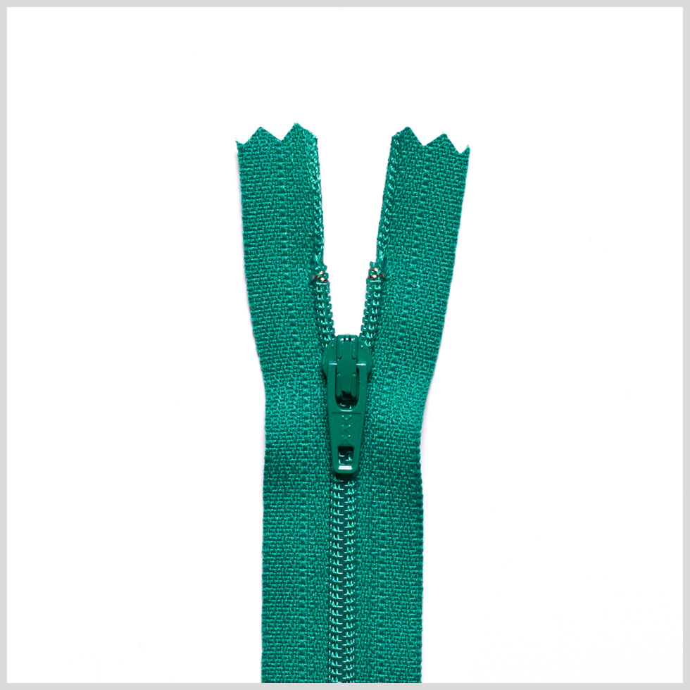 Regular Zipper 9″ by YKK – 540 Emerald Regular Zipper 9″ by YKK – 540 Emerald
