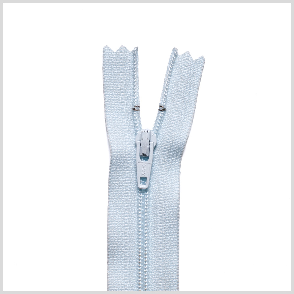 Regular Zipper 9″ by YKK – 541 Icy Gray Regular Zipper 9″ by YKK – 541 Icy Gray