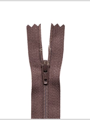 Regular Zipper 9″ by YKK – 570 Dusted Brown Regular Zipper 9″ by YKK – 570 Dusted Brown