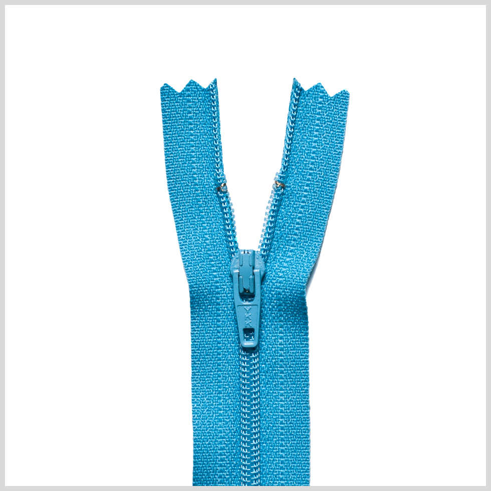 Regular Zipper 9″ by YKK – 834 Sky Regular Zipper 9″ by YKK – 834 Sky