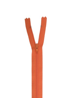 Regular Zipper 9″ by YKK – 849 Flame Orange Regular Zipper 9″ by YKK – 849 Flame Orange