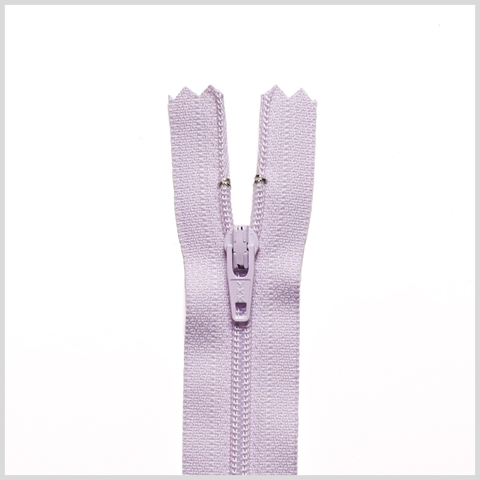 Regular Zipper 9″ by YKK – 861 Icy Purple Regular Zipper 9″ by YKK – 861 Icy Purple