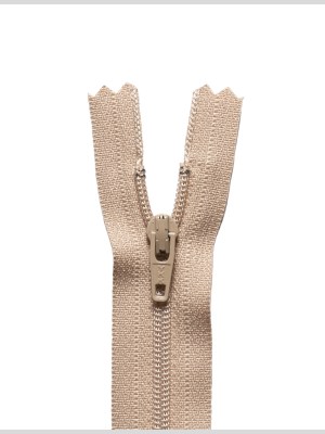 Regular Zipper 9″ by YKK – 892 Warm Beige Regular Zipper 9″ by YKK – 892 Warm Beige