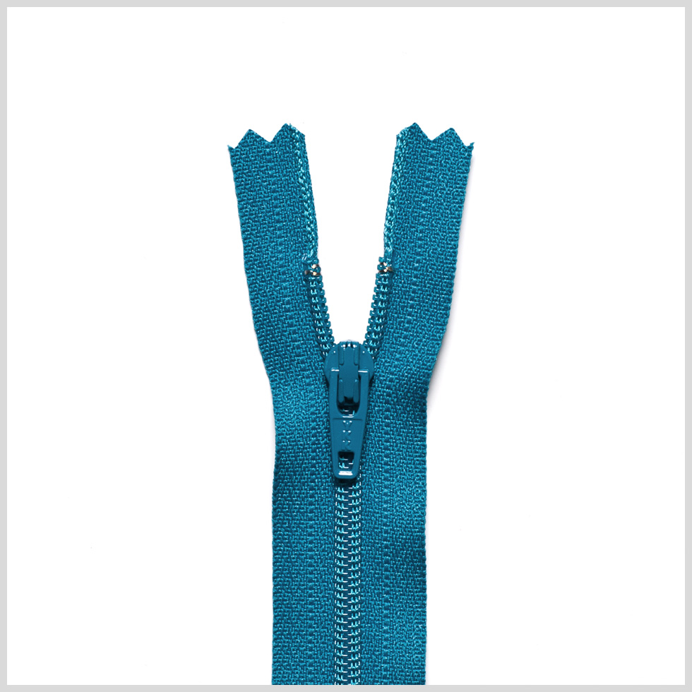 Regular Zipper 9″ by YKK – 907 Dark Aqua Regular Zipper 9″ by YKK – 907 Dark Aqua