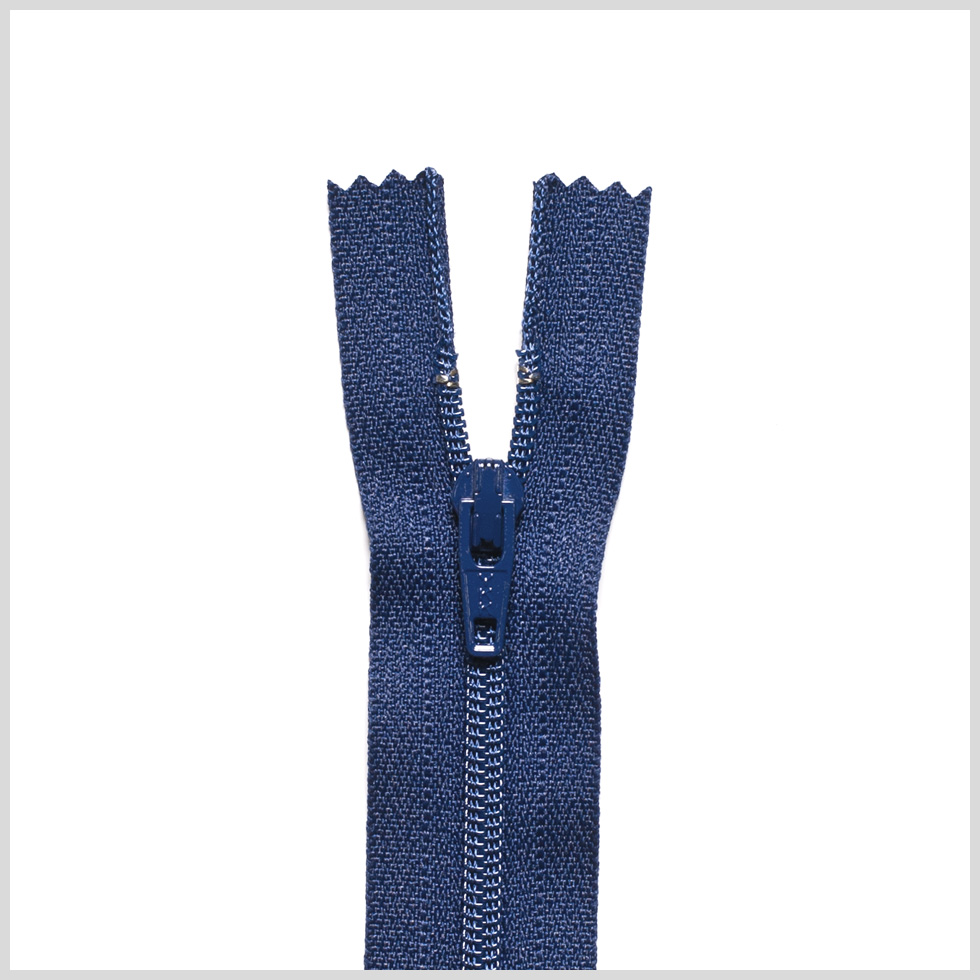 Regular Zipper 9″ by YKK – 919 Dark Blue Regular Zipper 9″ by YKK – 919 Dark Blue