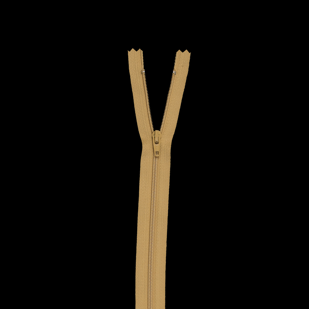 Regular Zipper 9″ by YKK – 106 Sauterne Yellow Regular Zipper 9″ by YKK – 106 Sauterne Yellow