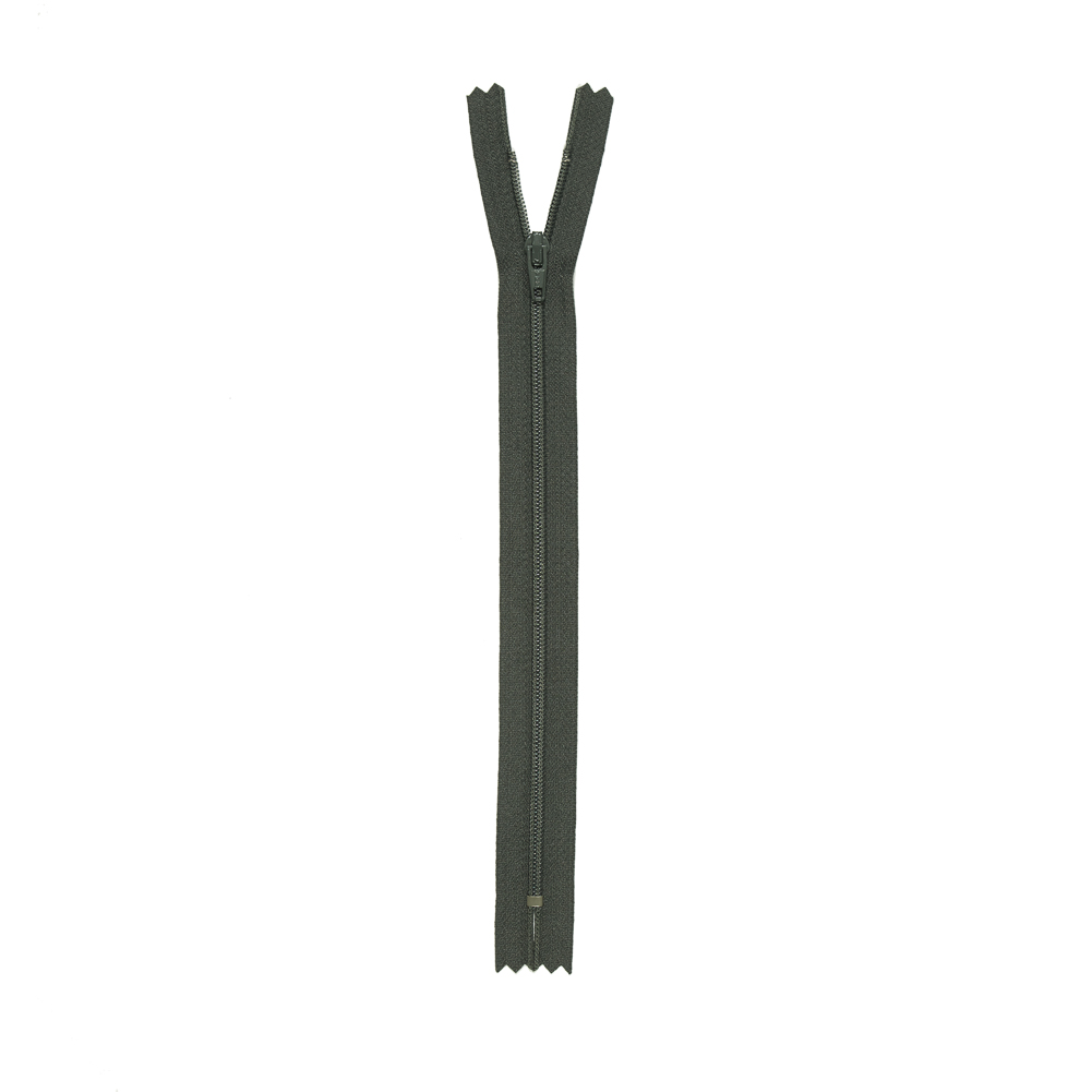 Regular Zipper 9" by YKK - Greyish Olive