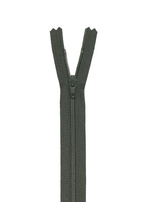 Regular Zipper 9″ by YKK – Greyish Olive Regular Zipper 9″ by YKK – Greyish Olive
