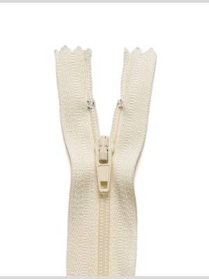 Regular Zipper 9″ by YKK – 345 Icy Yellow Regular Zipper 9″ by YKK – 345 Icy Yellow