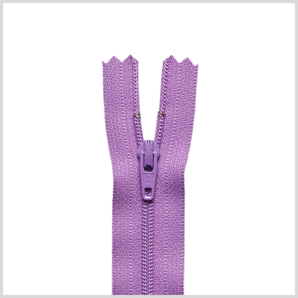 Regular Zipper 9″ by YKK – 375 Floral Purple Regular Zipper 9″ by YKK – 375 Floral Purple