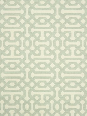 Fretwork Upholstery Woven by Sunbrella – Mist Latticework Fretwork Upholstery Woven by Sunbrella – Mist Latticework
