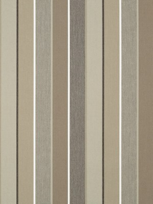 Milano Upholstery Woven by Sunbrella – Char Gray and Beige Stripes Milano Upholstery Woven by Sunbrella – Char Gray and Beige Stripes