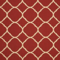 Accord Upholstery Woven by Sunbrella – Crimson Quatrefoil Accord Upholstery Woven by Sunbrella – Crimson Quatrefoil