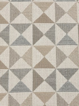 Array Upholstery Woven by Sunbrella – Dune Beige and Gray Geometric Array Upholstery Woven by Sunbrella – Dune Beige and Gray Geometric