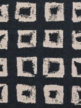 Kindle Jacquard by Sunbrella – Indigo Organic Squares Kindle Jacquard by Sunbrella – Indigo Organic Squares