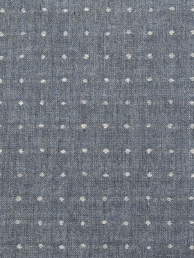 Lure Upholstery Woven by Sunbrella – Denim Blue Polka Dots Lure Upholstery Woven by Sunbrella – Denim Blue Polka Dots