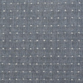 Lure Upholstery Woven by Sunbrella – Denim Blue Polka Dots Lure Upholstery Woven by Sunbrella – Denim Blue Polka Dots