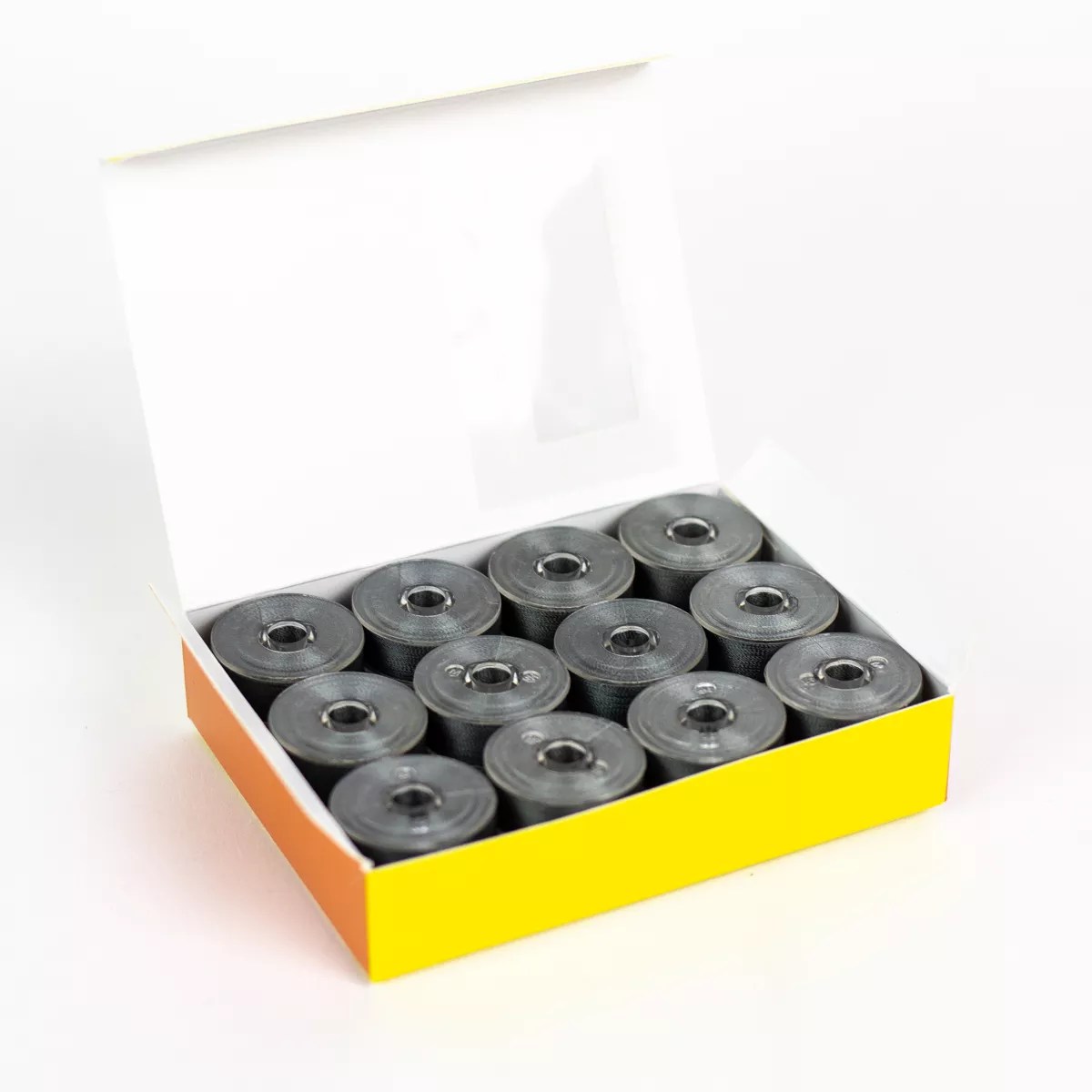 DecoBob™ Pre-Wound Longarm Bobbins DBLM-111 – Metal Grey DecoBob™ Pre-Wound Longarm Bobbins DBLM-111 – Metal Grey