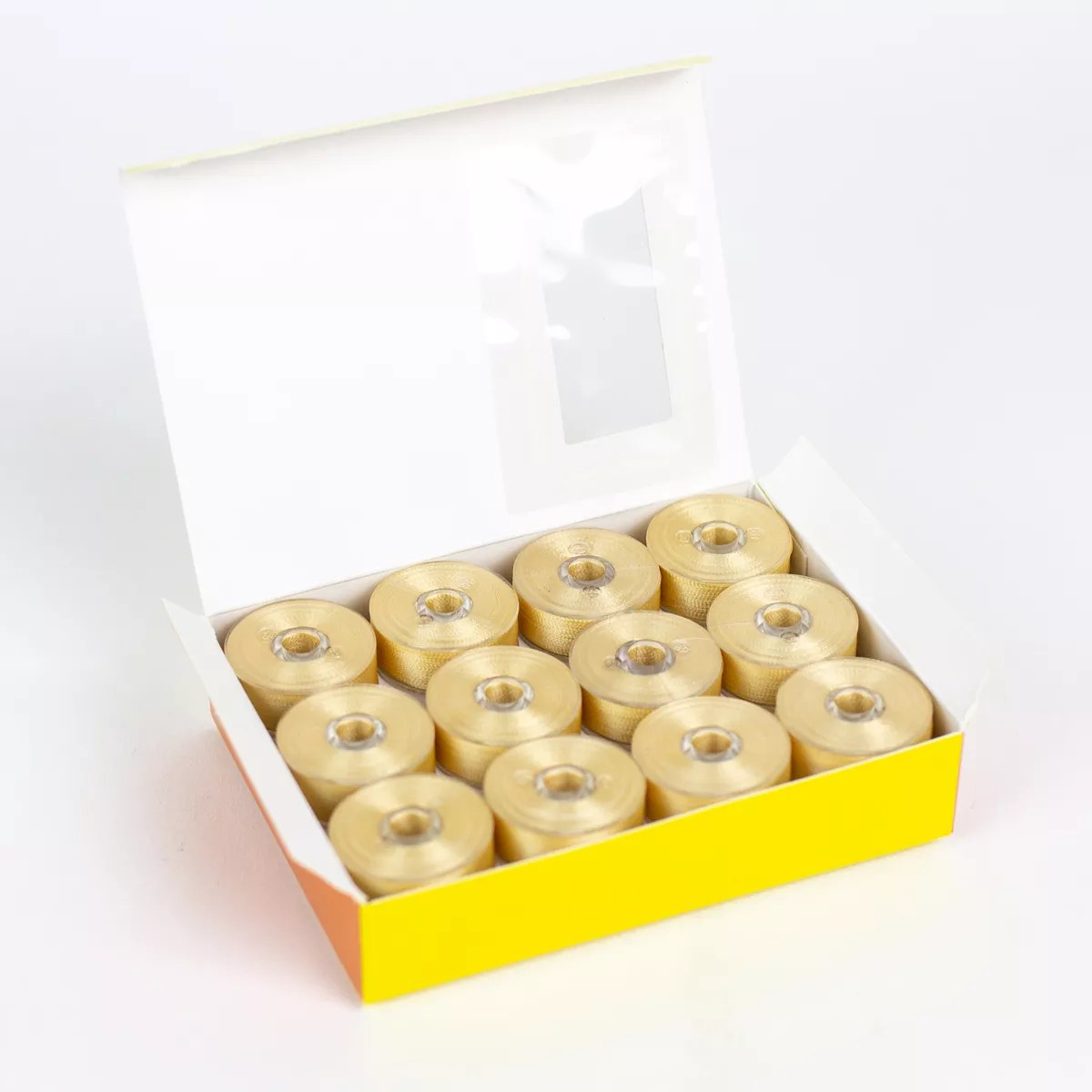 DecoBob™ Pre-Wound Longarm Bobbins DBLM-138 – Soft Gold DecoBob™ Pre-Wound Longarm Bobbins DBLM-138 – Soft Gold