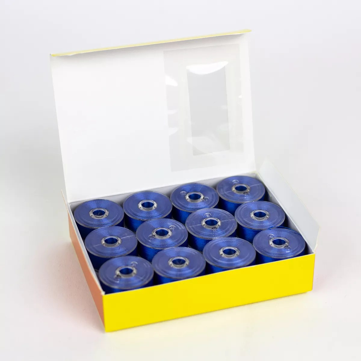 DecoBob™ Pre-Wound Longarm Bobbins DBLM-302 – Royal Blue DecoBob™ Pre-Wound Longarm Bobbins DBLM-302 – Royal Blue