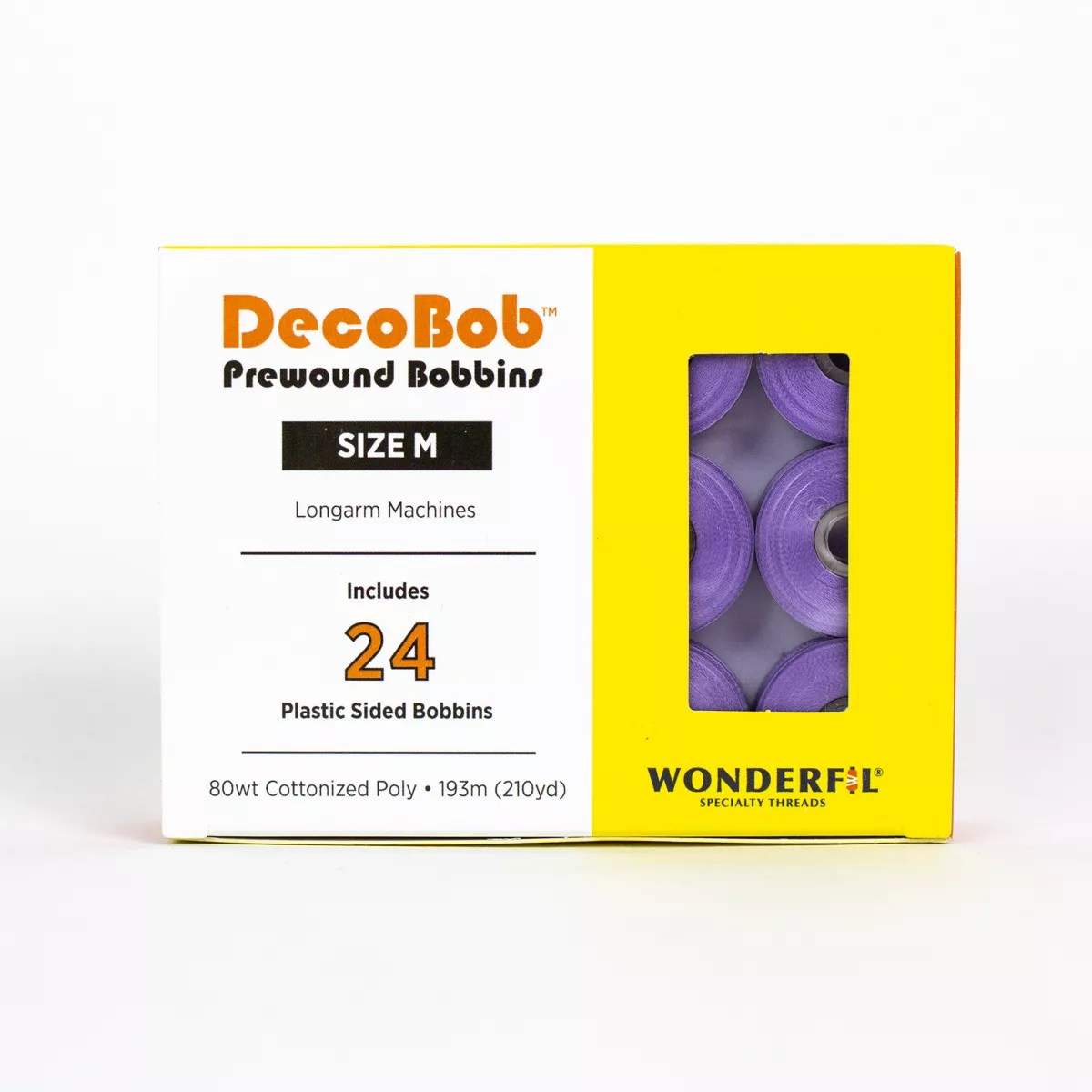 DecoBob™ Pre-Wound Longarm Bobbins DBLM-314 - Lilac