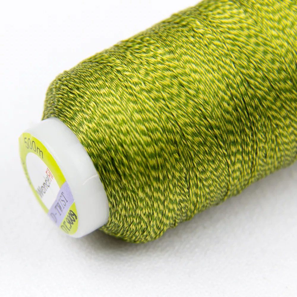 D-Twist™ 20wt Twisted Rayon Thread DT09 - Leaves