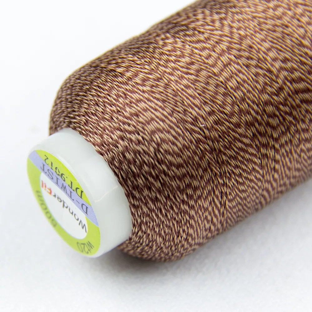 D-Twist™ 20wt Twisted Rayon Thread DT76 – Brown D-Twist™ 20wt Twisted Rayon Thread DT76 – Brown