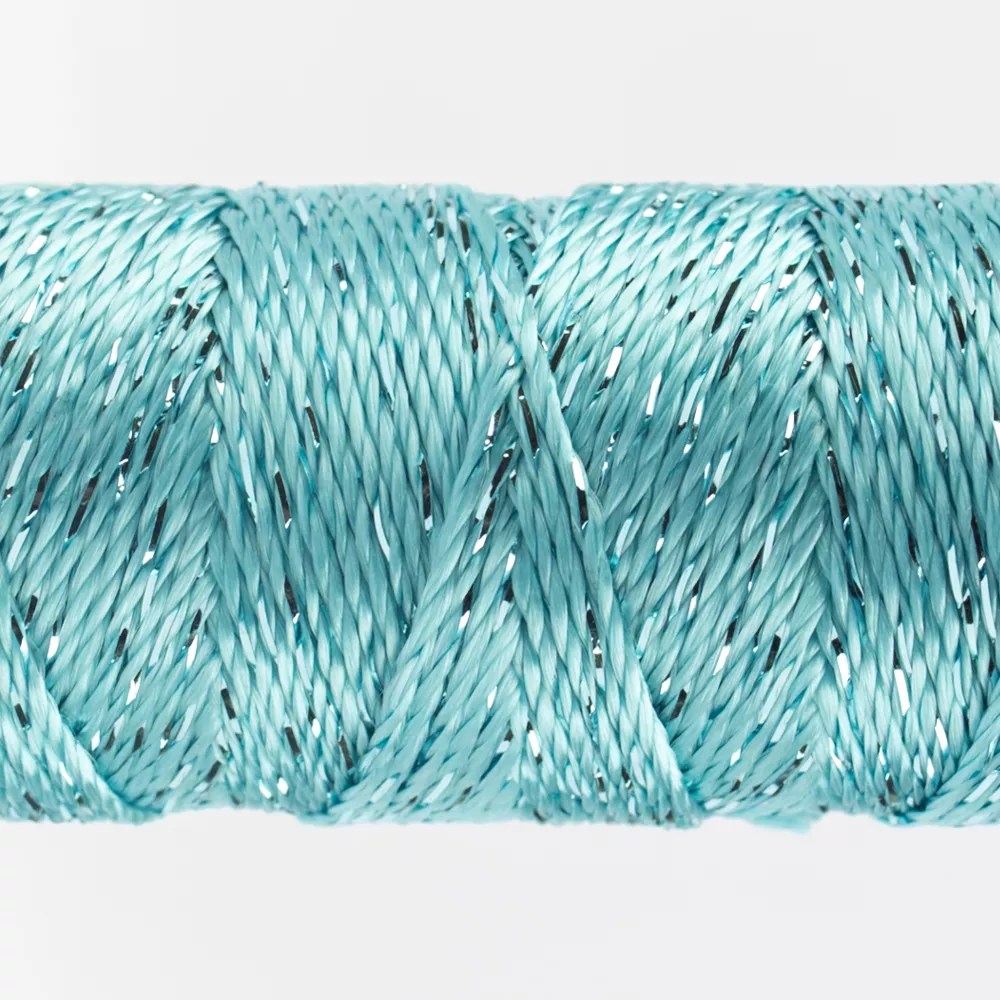 Sue Spargo Dazzle™ 8wt Rayon with Metallic Thread SSDZS3130 - Aqua Sea