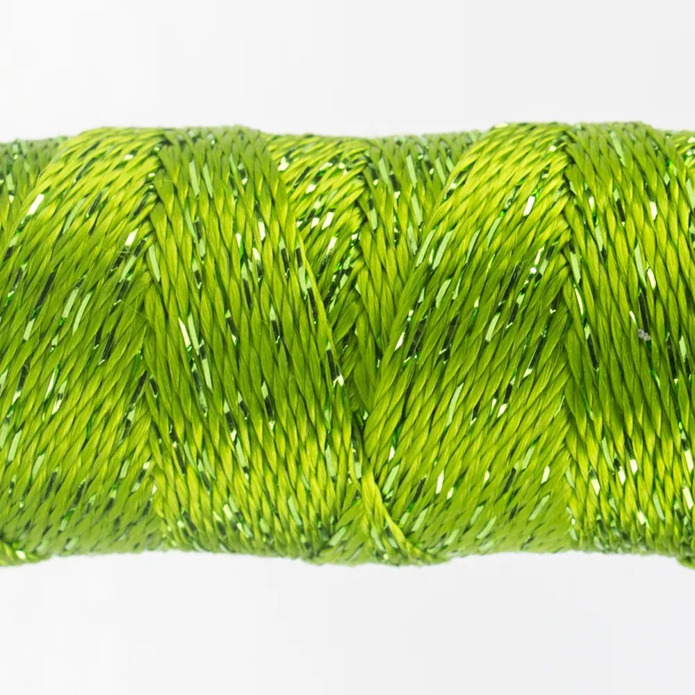 Sue Spargo Dazzle™ 8wt Rayon with Metallic Thread SSDZS4146 - Greenery