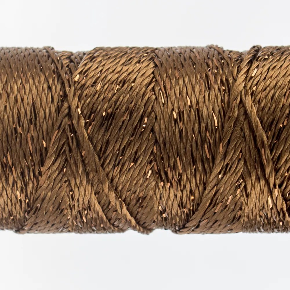 Sue Spargo Dazzle™ 8wt Rayon with Metallic Thread SSDZS7110 - Gingerbread