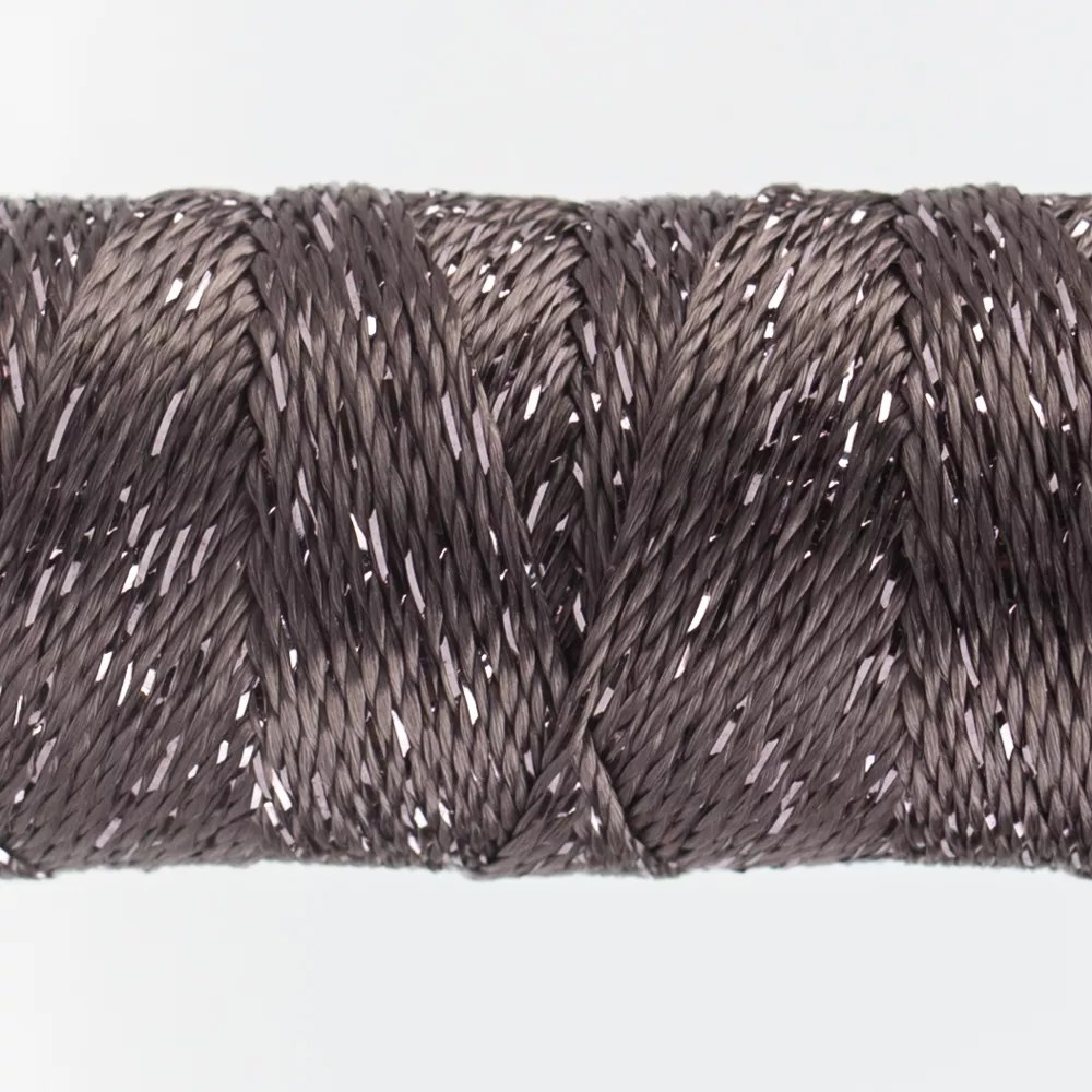 Sue Spargo Dazzle™ 8wt Rayon with Metallic Thread SSDZS7134 - French Roast