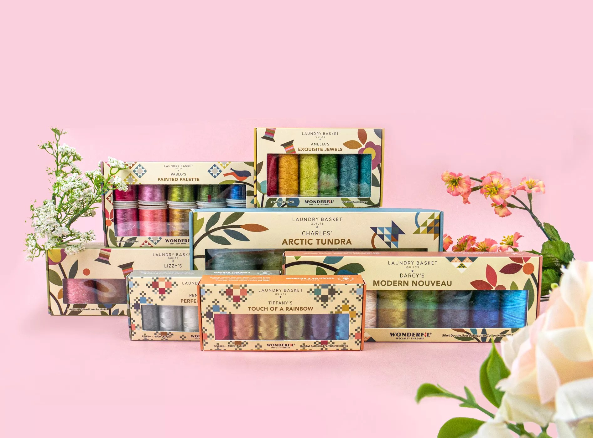 Under $75 Laundry Basket Quilts Thread Collections