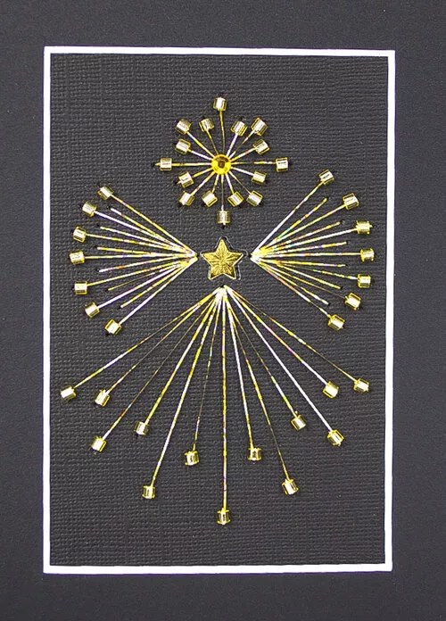 Hologram™ Reflective Polyester Thread HC8155 - Gold