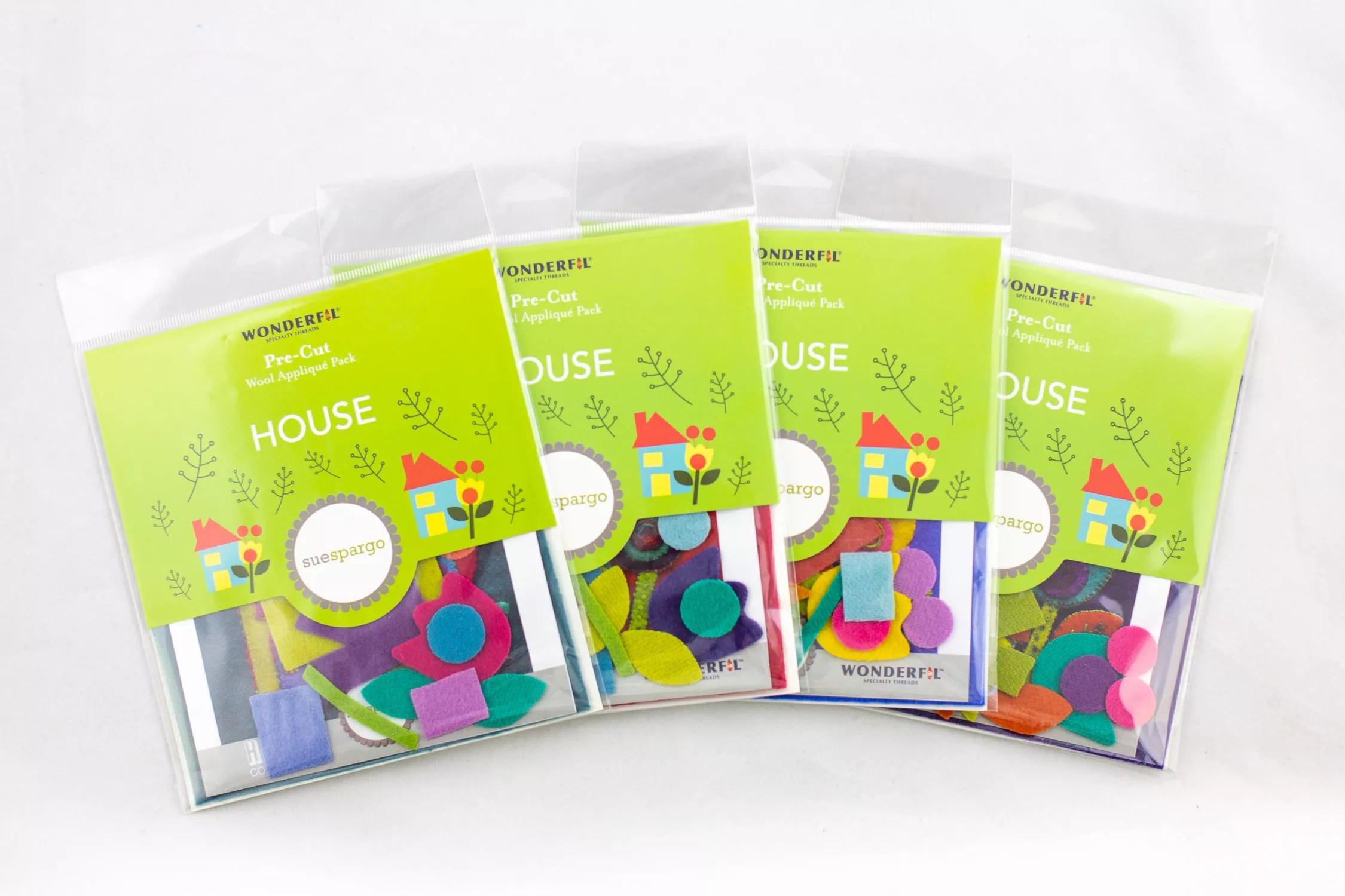 Under Sue Spargo Pre-Cut Wool Kits Under Sue Spargo Pre-Cut Wool Kits