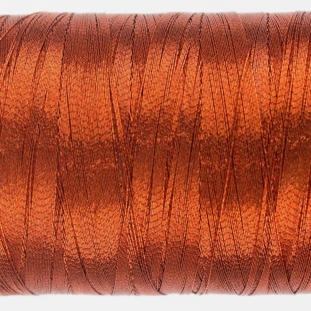 Spotlite™ 40wt Rayon-Core Metallic Thread MT7714 - Rust