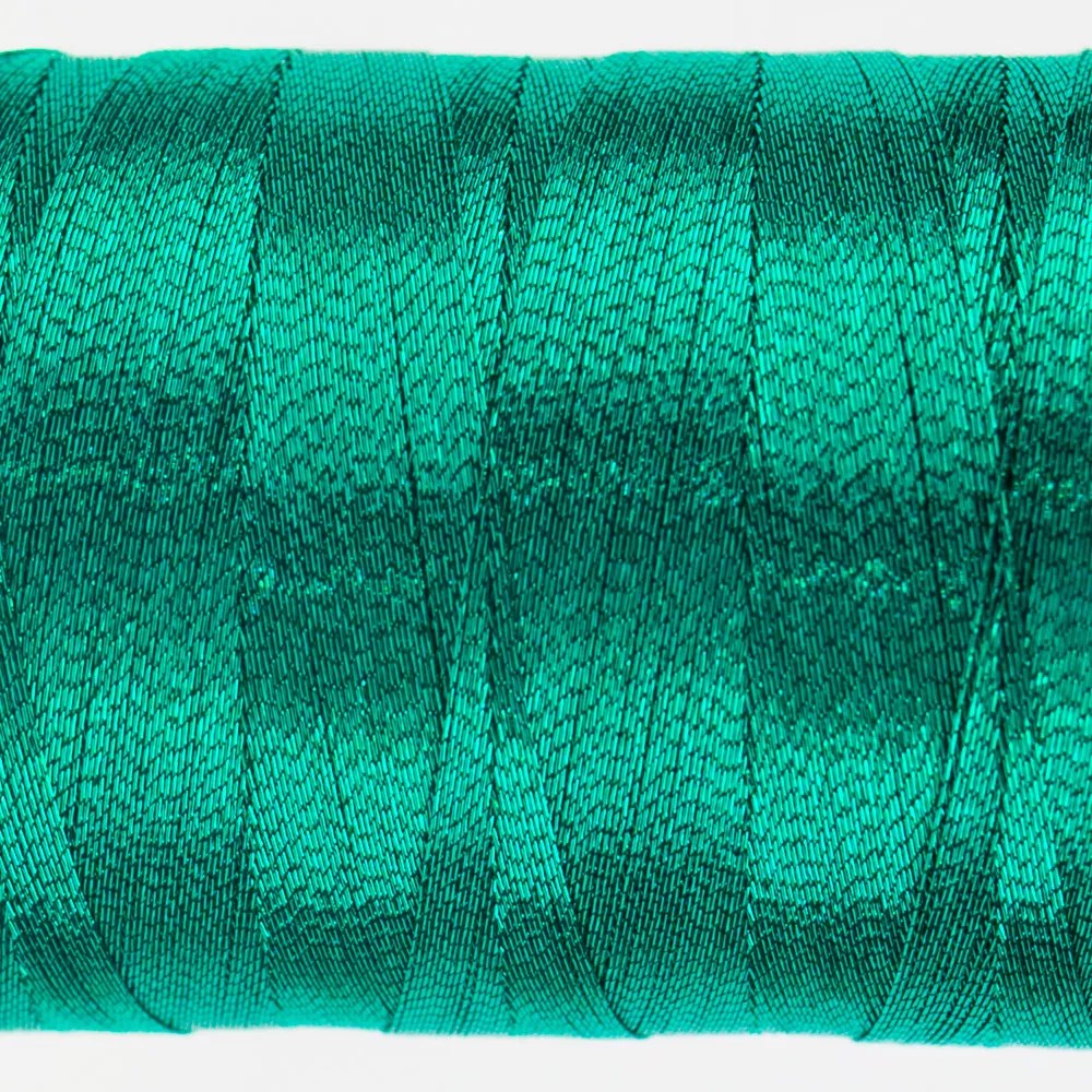 Spotlite™ 40wt Rayon-Core Metallic Thread MT7718 - Sea Green