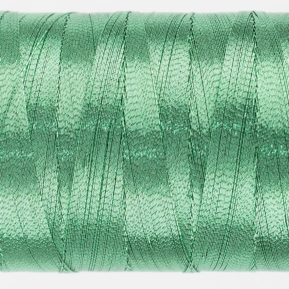 Spotlite™ 40wt Rayon-Core Metallic Thread MT7728 - Mint Green