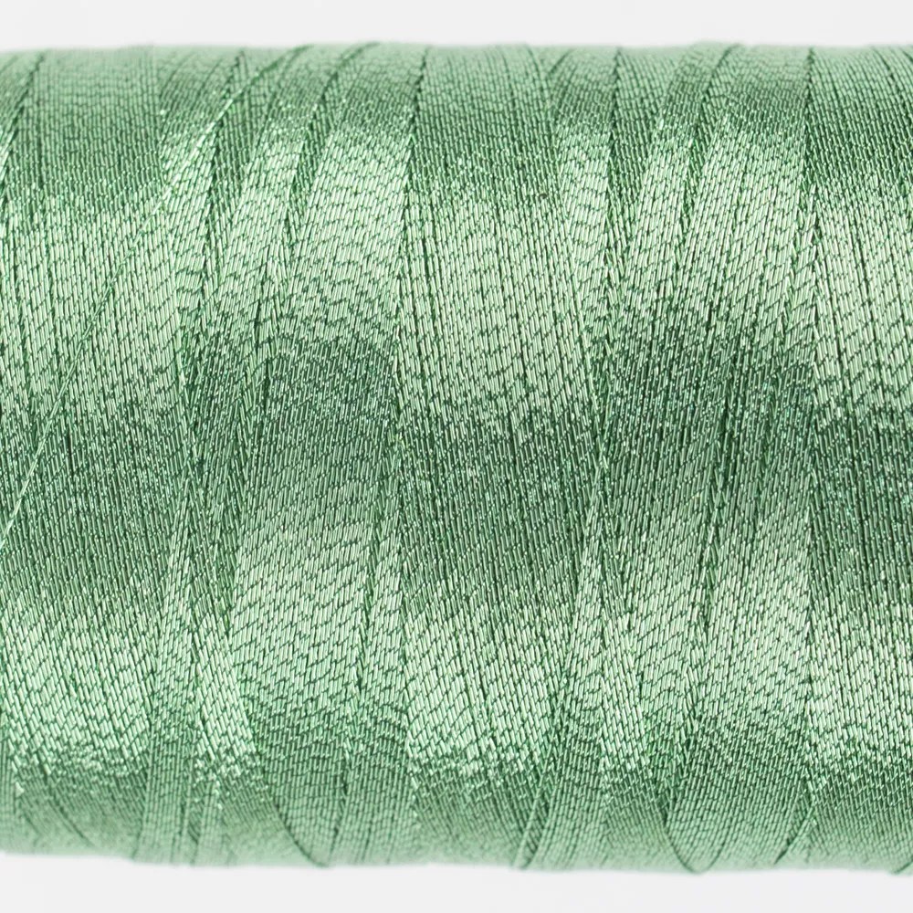 Spotlite™ 40wt Rayon-Core Metallic Thread MT8840 - Ice Green