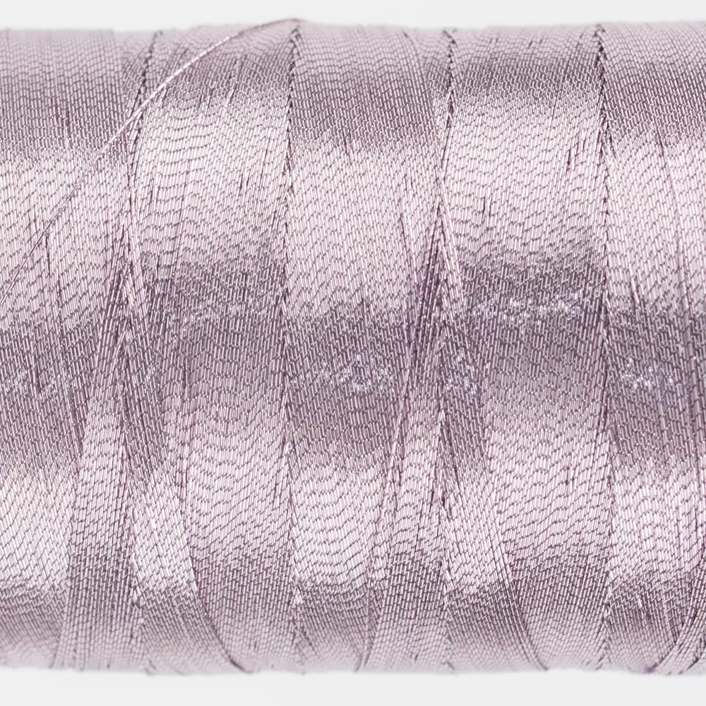 Spotlite™ 40wt Rayon-Core Metallic Thread MT8846 - Frosty Mauve