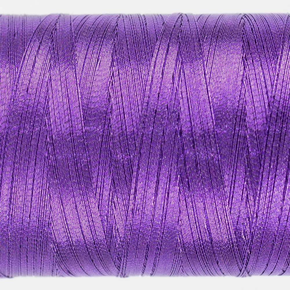 Spotlite™ 40wt Rayon-Core Metallic Thread MT8896 - Purple