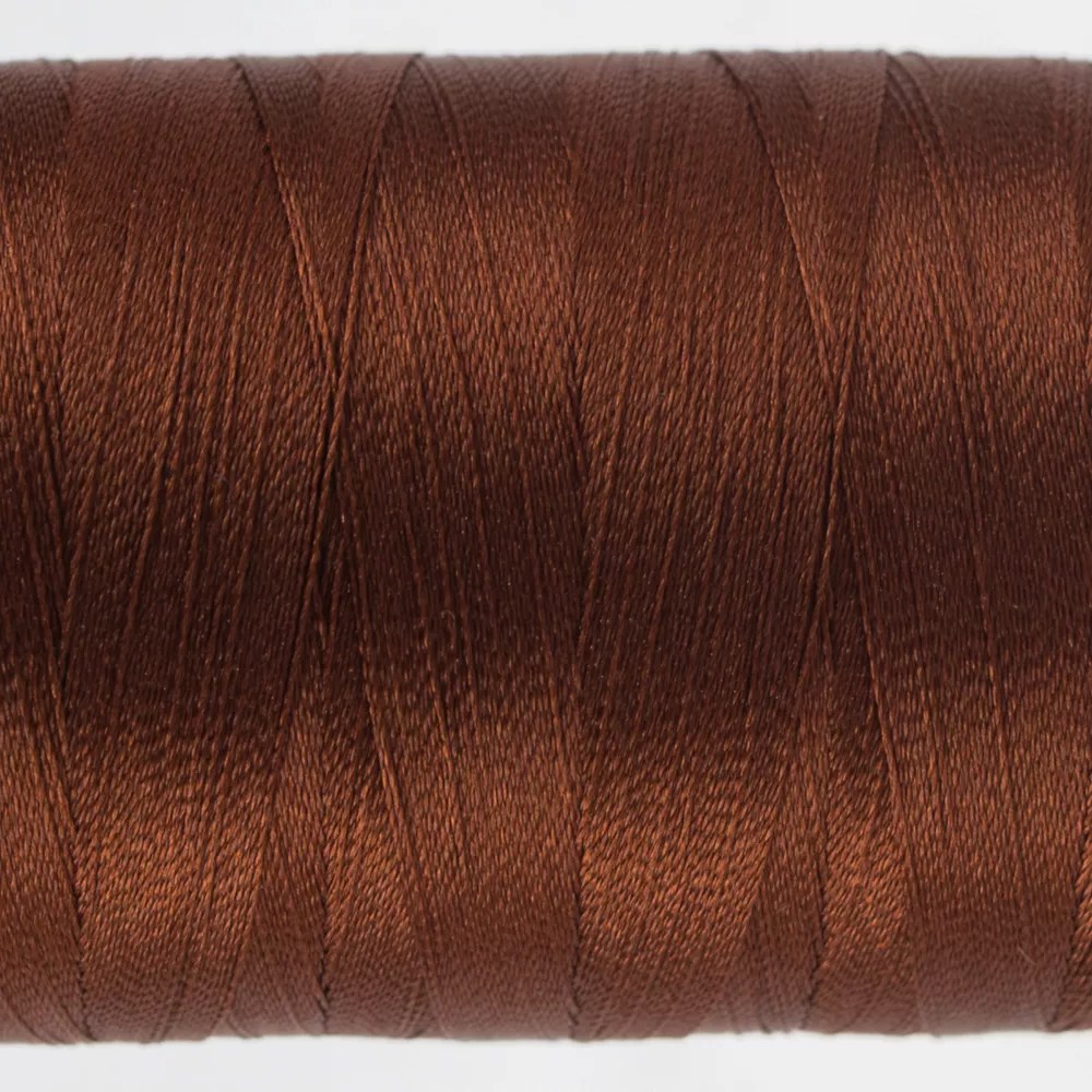 Polyfast™ 40wt Trilobal Polyester Thread P4333 - Dark Copper Brown