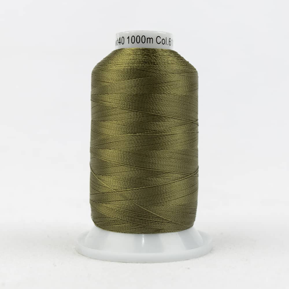 Splendor™ 40wt Rayon Thread R6117 – Olive Drab Splendor™ 40wt Rayon Thread R6117 – Olive Drab