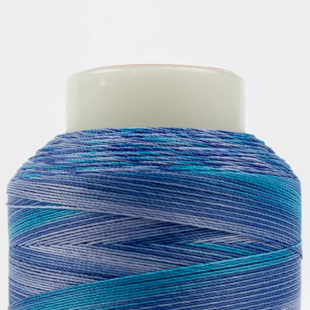 Silco™ 35wt Lint-Free Cotton Thread SCM18 - Purple/Violet/Blue