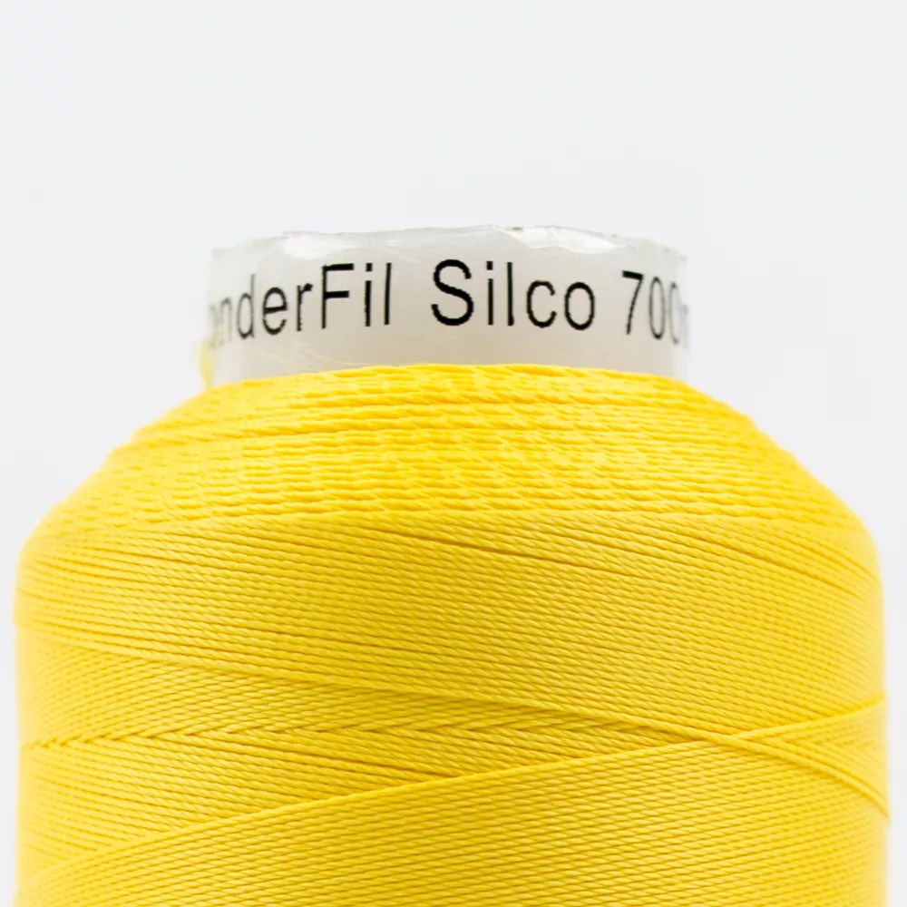 Silco™ 35wt Lint-Free Cotton Thread SC19 - Yellow
