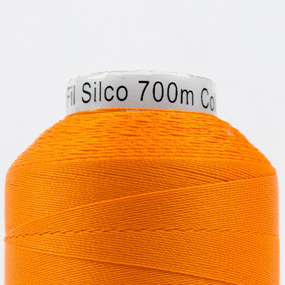 Silco™ 35wt Lint-Free Cotton Thread SC21 - Orange