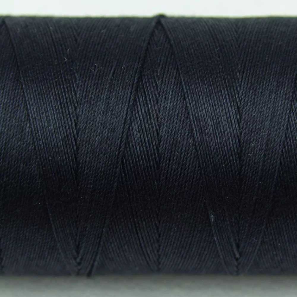 Spagetti™ 12wt Egyptian Cotton Thread SP201 - Soft Black