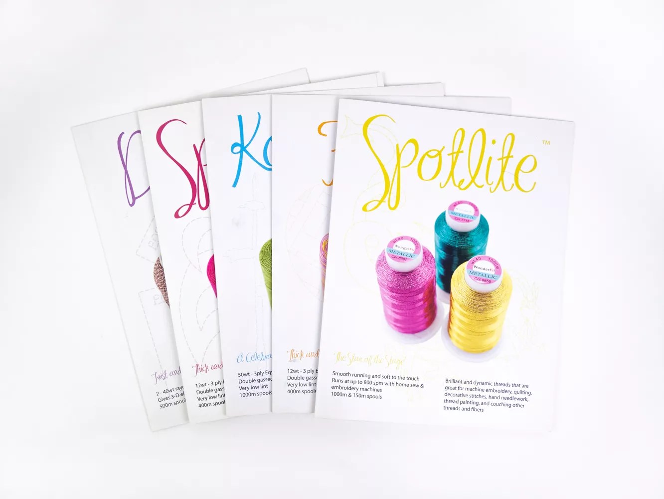 Sewing Notions Color Cards